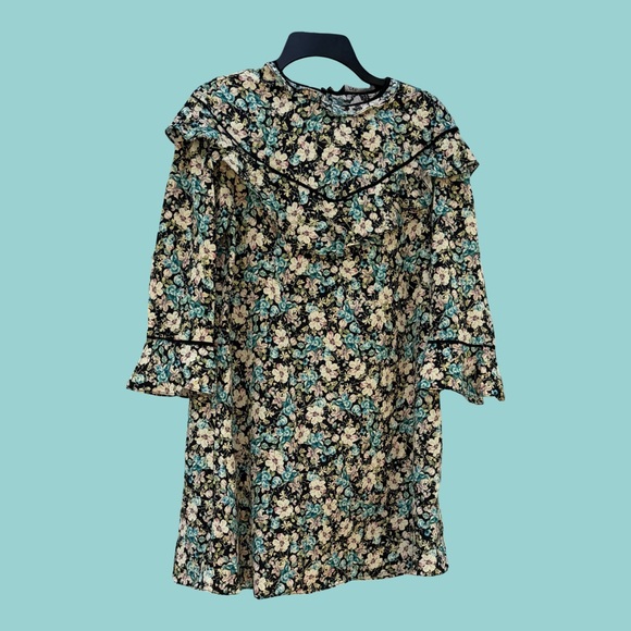 Zara Dresses & Skirts - Zara Floral Mini Dress